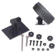 JoyJunction TRX-4 mô phỏng nghiêng 45 độ lốp dự phòng chủ cho 1 8 1 10 RC Crawler xe Traxxas trx4 tr