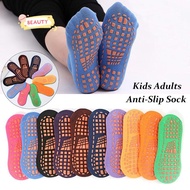 BEAUTY 1 Pair Skid Floor Socks New Trampoline Socks Breathable Kids Adults