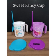 Tupperware Sweet Fancy Cup 350ml (1) 8.8cm(D) x 10.4cm(H) Retail Price S$10.90 mug