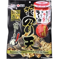 三榮食品 香脆海苔天婦羅 桃屋食用辣椒油口味