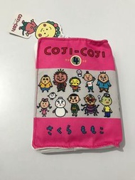 日本景品 小丸子 Coji-Coji  小物袋 粉紅色
