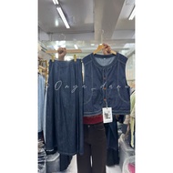Bk864 / oneset jeans skirt