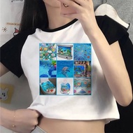 Fruetiger Aero Cropped Top - '00s Vintage Cutecore Emo Fashion