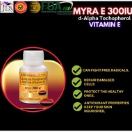 MYRA 300 D-ALPHA TOCHOPHEROL VITAMIN E 30 CAPSULES