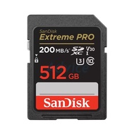 512GB SD Card SANDISK Extreme Pro SDSDXXD-512G-GN4IN (200MB/s.) - A0144997