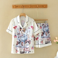 ชุดนอน Muslin Pajamas Silk Satin รุ่น (N2197 T2197) | ชุดนอนผู้หญิง