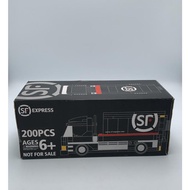 SF Express 5.5 tons container carpool model SF Express car Nano Block Lego bricks *Sealed Box*