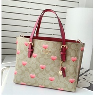 แบรนด์ของแท้100% Mollie Tote 25กระเป๋าสุภาพสตรี C4250 C4084 C4085 C4086 C8416 C8217 C8613 CB600 CA14