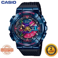 【Ready Stock】G-Shock GM110 Wrist Watch Men Sport Quartz Watches water-proof watch GM-110RB-2APR Jam 