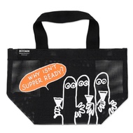 Japanese Trendy Brand Moomin Mesh Bag Cartoon Cute Ami Beach Bag Dopamine Handbag Small Fresh Hand B