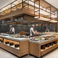 台北國泰萬怡酒店MJ KITCHEN平日自助式午餐券(平日晚餐＋200.假日午晚餐＋300)