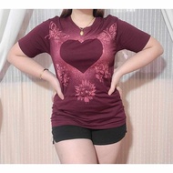 3D-Printed T-shirt, 100% polyester, Hanes brand (FB model), round neck, plus size 2026 new, casual a