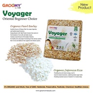 GROMMY BY MUMMYRQ Voyager Organic Mixed Grains BUBUR BAYI Makanan Baby 6 bulan/7bulan Baby Food Pori