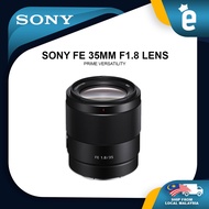 Sony Lens FE 35mm F1.8 Lens (SEL35F18F) (Sony Malaysia Warranty)