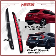 Honda City Hatchback / Civic FC (Type-R) Rear Bumper LED Reflector DRL Daylight Type R FK7 FK8 City 