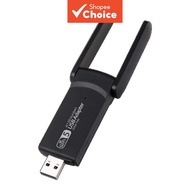 Ac1300 Dual Band Driver Free Usb Wireless Network Dongle Portable Wifi Adapter For Laptop Desktop Pc