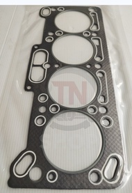 ปะเก็นฝาสูบ MITSUBISHI LANCER CHAMP III E CAR 1500 12 V 4G15 B  CB1 CB2A ไฟเบอร์หนา 1.6  mm ¢76.5 mm