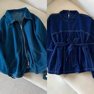 AGORA JACKET BLOUSE JEANS DENIM