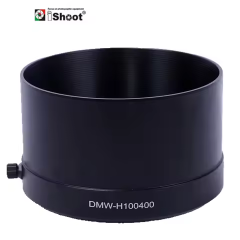 iShoot Metal Reversible Lens Hood Shade Protector DMW-H100400 for Panasonic Leica 100-400mm F4.0-6.3