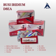 IRIDIUM D8EA YAMAMOTO SPARK PLUG - IRIDIUM D8EA GL PRO SPARK PLUG GL MAX/ MEGAPRO/ TIGER SERIES/ SCO