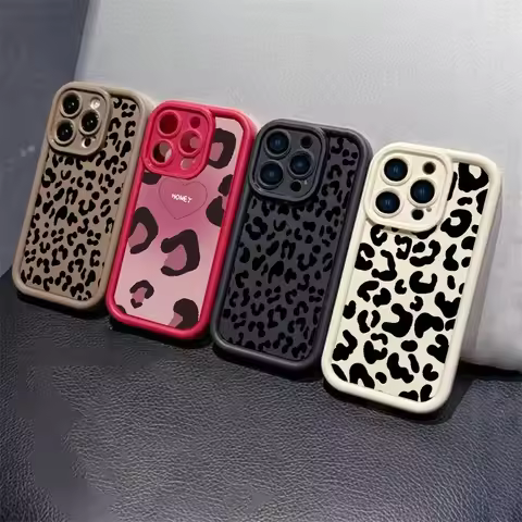 Case For OPPO A5 Pro Reno 14 13 12 PRO 11 10 PLUS A5X A60 13F 12F A5 F29 5G Cover Silicone Capa Leop