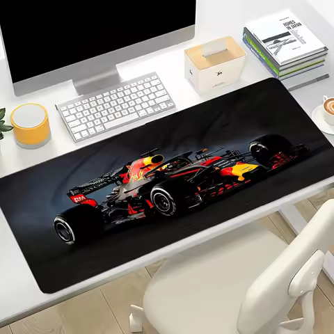 Large F1 racing design mouse pad - high quality non-sliding rubber table mat gamer pc accessories ke