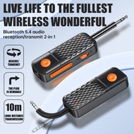 T90 Bluetooth 5.0 Audio Transceiver Wireless Receiver Transmitter 3.5mm Aux Adapter Car in-Flight TV