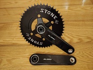 ROTOR ALDHU 全碳纖  165mm 曲柄連四爪