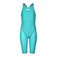 ARENA Powerskin ST Next Open Back Junior Girls Competitive Swimwear Full Body Short Leg Knee Skin On