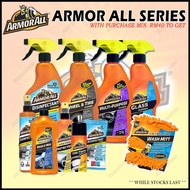 Armor All Series For Mirror Dashboard Wheel Wipes/ Disinfectant Spray/ Tire & Wheel Cleaner Spray Gl