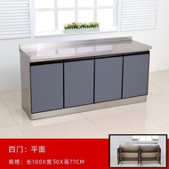 Cabinet WE Stainless 2M LGA Cabinet Storage Kitchen Steel Stove Integrated Household Cupboard, Overa