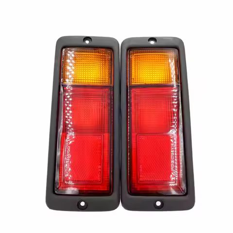 Rear Bumper Light Shell For Mitsubishi Pajero Montero 1992-1999 Tail Brake Lamp MB124963 MB124964 21