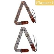 [flameer1] Ukulele Strap Shoulder Belt Adjustable Universal Lightweight Portable for Concert 4 String Instruments Ukulele Accessory