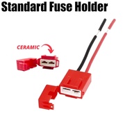 12V Car Medium Standard Fuse Holder Adapter Fuis Holder Fuse Blade Holder (1pcs)