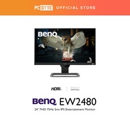 BenQ EW2480 24" FHD IPS 75Hz 5ms HDRi Entertainment Monitor PCByte