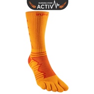 Injinji Ultra Run Crew Flip-flops - Desert Orange - M