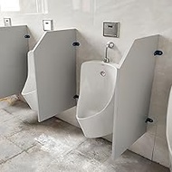 Wall-mounted Urinal Privacy Screen Toilet Partition, Urinal Divider Screen Panel Toilet Partition, Adult Urinal Baffle Toilet Protection Screen, for Shopping Malls/Schools/Public Places (Size : 4pc