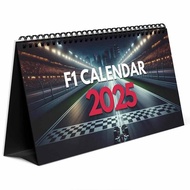 F1 2025 Desktop Racing Desktop Calendar