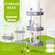 Multifunctional 3 Tier Kitchen Spice Rack / Toilet Rack Shampoo Soap Holder