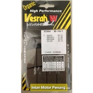 Vesrah Front Brake Pad WD 166 JL Pad For Honda CB400 / Kawasaki ZX636 / NAZA BLADE 650