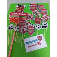 ARSENAL CAKE TOPPER.