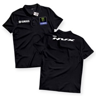 Baju Yamaha NVX MOTO Polo Microfiber T Shirt Size S-4XL T-Shirt Unisex Sports Motorsport Pakaian Fas