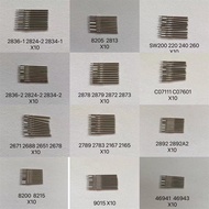 10pcs 2836 24 34-1-2 46 2789 C07111 2671 8200 8205 9015 2892 SW220 NH35 Movement Winding Stem