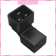 NAV IEC320 C20 Male to IEC320-C19 Female Adapter Kettle Plug 3-pin Connectors