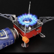 Kompor camping portable mini kotak tabung gas kovar set masak / kompor