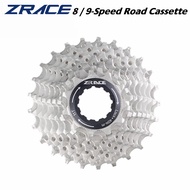ZRACE Bicycle Cassette 8-Speed / 9-Speed Road bike freewheel 11-25T / 28T / 32T / 34T / 36T，8s 9s Ca