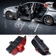 2/4Pcs Car Door Light For Mercedes Benz W204 2008-2013 Welcome Led Laser Shadow Projector Lamp Acces