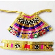 AMMAN PAVADAI (SKIRT) SET READY MADE - SIZE 2 - 6.5CM - 7CM