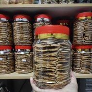 kuih kapit crunchy coklat