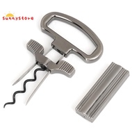 Two Prong Cork Puller Wine Opener Extractor for Old Fragile Vintage Bottle Accessory Two Prong Corks
